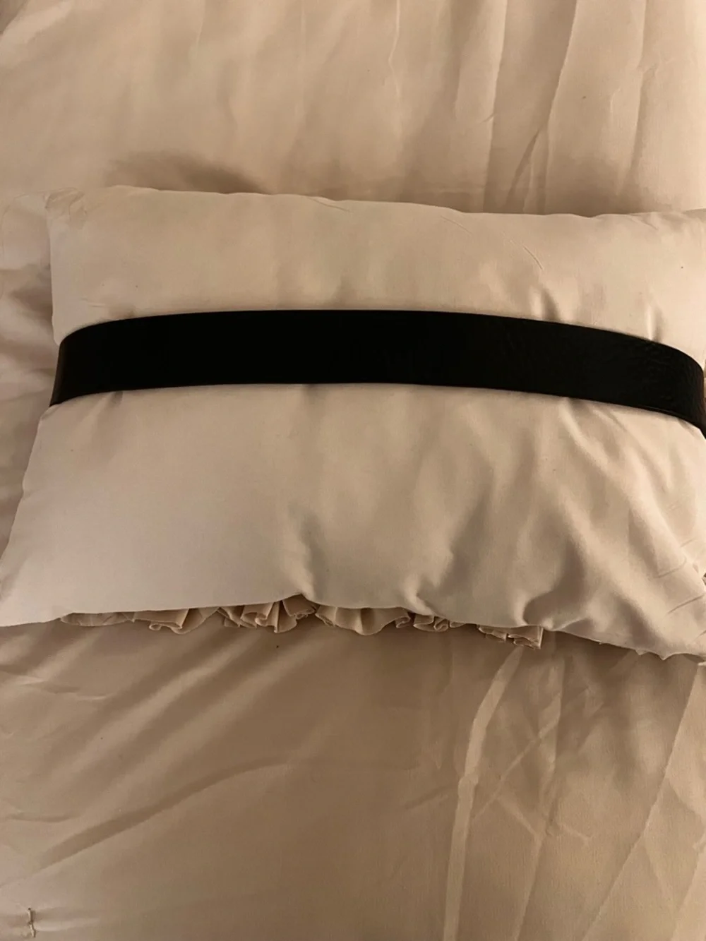 Ralph Lauren Black Patent Wide Waist Belt with Gold-Tone Accents - Picture 5 of 6